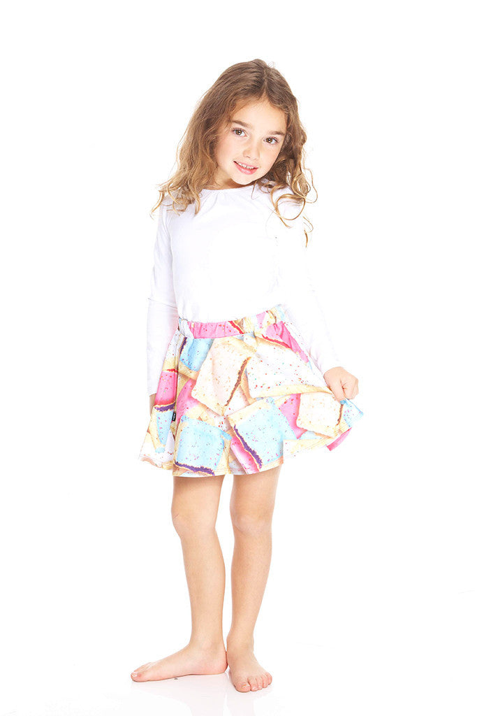 Kids Toaster Party Skater Skirt