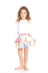 Kids Toaster Party Skater Skirt