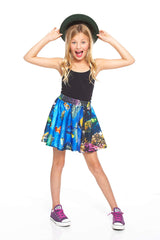 Girls Coral Reef Skater Skirt