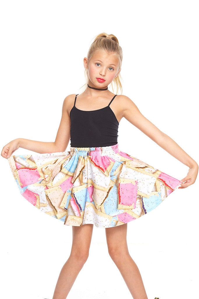 Girls Toaster Party Skater Skirt