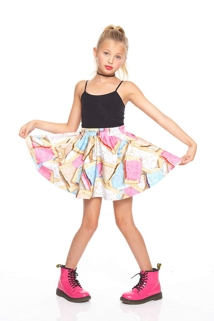 Girls Toaster Party Skater Skirt