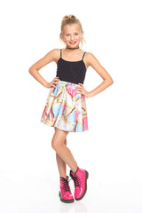Girls Toaster Party Skater Skirt
