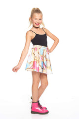 Girls Toaster Party Skater Skirt