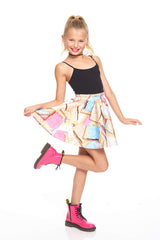 Girls Toaster Party Skater Skirt