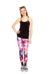 Girls Baby Unicorns Sports Bra Tank