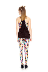 Girls Nail Polish Sports Bra Tank