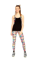 Girls Nail Polish Sports Bra Tank