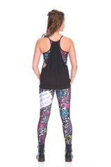 Girls Composition Notebook Sports Bra Tank