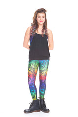 Girls Rainbow Tiger Sports Bra Tank
