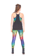 Girls Rainbow Tiger Sports Bra Tank