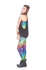 Girls Rainbow Tiger Sports Bra Tank