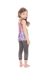 Kids Neon Cupcake Tank