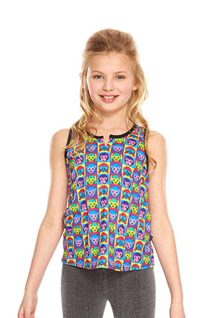 Girls Warhol Monkeys Tank