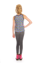Girls Warhol Monkeys Tank