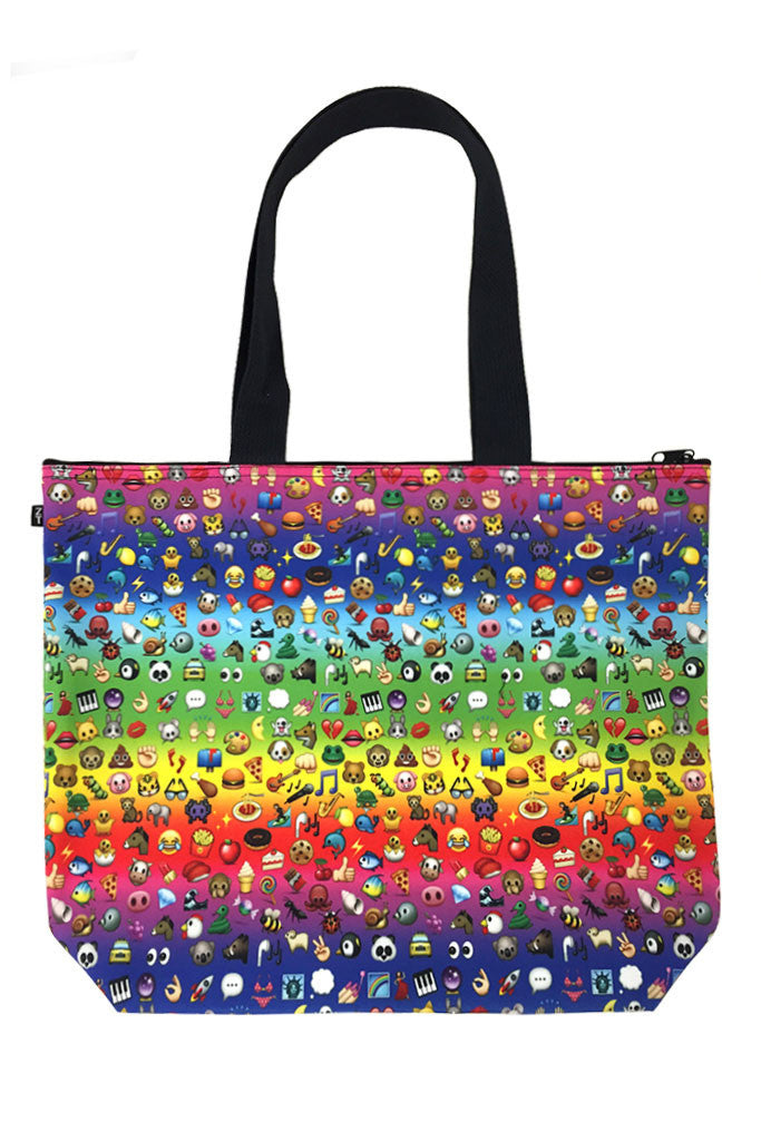 Emoji Rainbow Tote