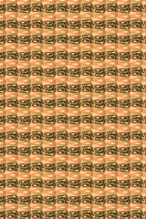 Kids Cheeseburger Triangle Tie Side Bikini
