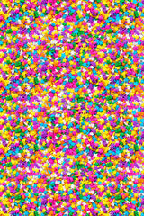 Kids Funfetti Sprinkles Capri Leggings