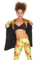 Womens Citrus Performance Cool Down Hoodie