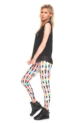 Womens Nail Polish Leggings