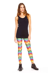 Womens Candy Crush Chevron Leggings