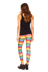 Womens Candy Crush Chevron Leggings