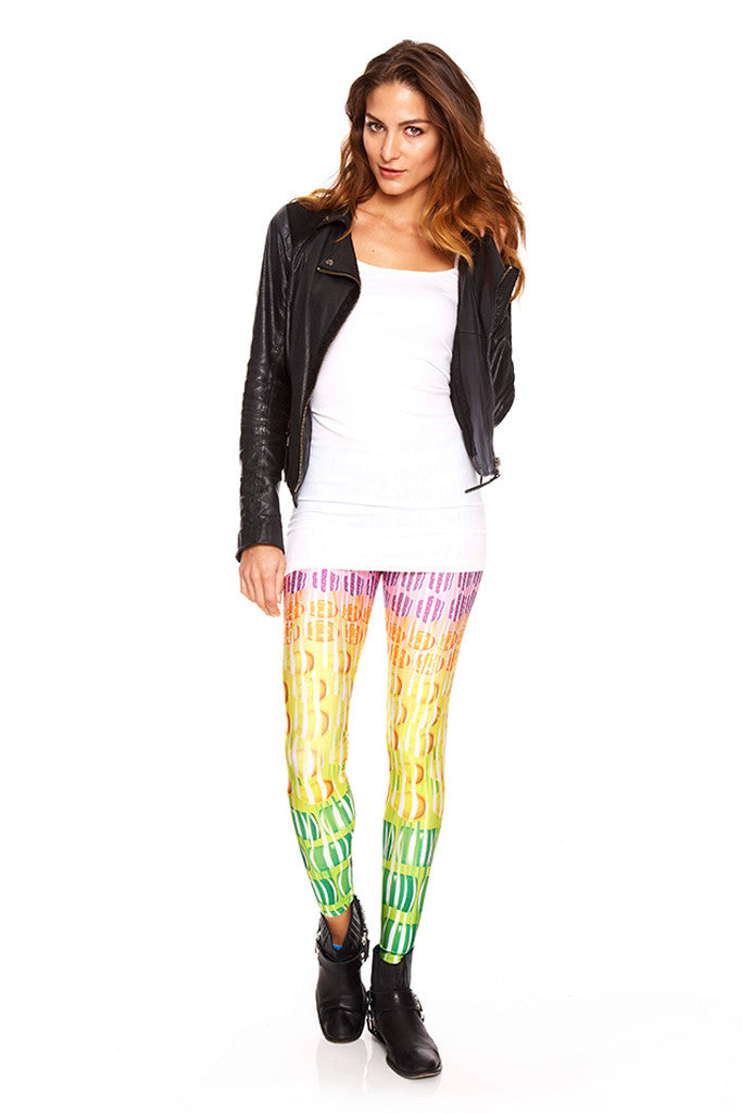 Womens Candy Crush Falling Candy Leggings