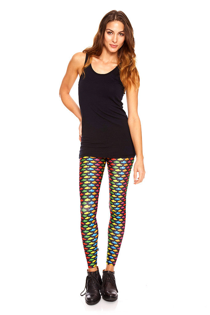 Womens Candy Crush Fishies Leggings